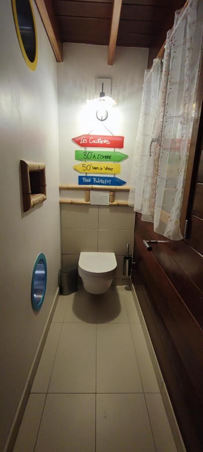 La Kaz Rhumantique Sauna And Spa Privatif La Rivière-Saint-Sauveur Buitenkant foto