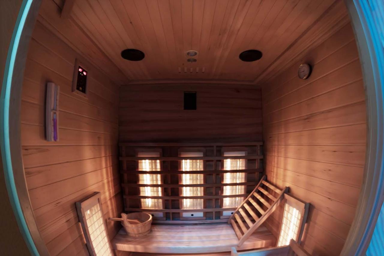La Kaz Rhumantique Sauna And Spa Privatif La Rivière-Saint-Sauveur Buitenkant foto
