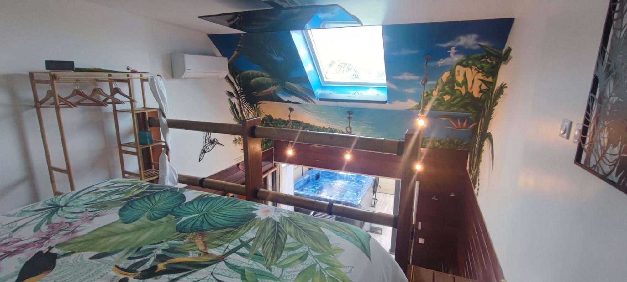 La Kaz Rhumantique Sauna And Spa Privatif La Rivière-Saint-Sauveur Buitenkant foto
